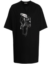 Yohji Yamamoto Kickboxing Print T Shirt