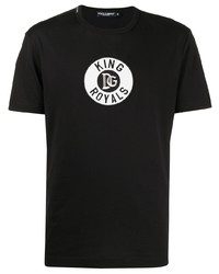 Dolce & Gabbana King Royals Crew Neck T Shirt