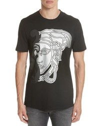 Versace Collection Large Half Medusa Graphic T Shirt