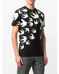 McQ Alexander McQueen Large Swallows T Shirt