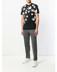 McQ Alexander McQueen Large Swallows T Shirt