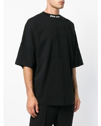 Palm Angels Logo Collar T Shirt