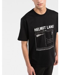 Helmut Lang Logo Graphic Print T Shirt