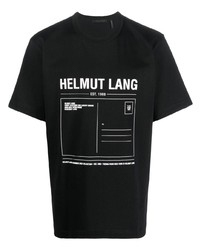 Helmut Lang Logo Graphic Print T Shirt