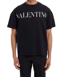 Valentino Logo Oversize Cotton Graphic Tee