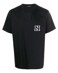 Neil Barrett Logo Patch T Shirt