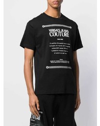 VERSACE JEANS COUTURE Logo Plaque T Shirt