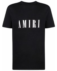 Amiri Logo Print Core Cotton T Shirt