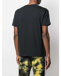 Stone Island Logo Print Cotton T Shirt