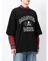 Mastermind Japan Logo Print Cotton T Shirt