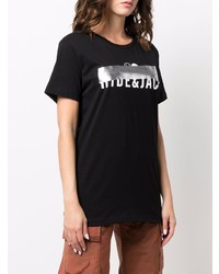 Hide&Jack Logo Print Cotton T Shirt