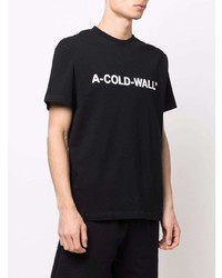 A-Cold-Wall* Logo Print Cotton T Shirt