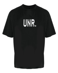 Unravel Project Logo Print Cotton T Shirt