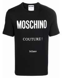 Moschino Logo Print Cotton T Shirt