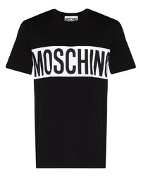 Moschino Logo Print Cotton T Shirt