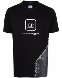 C.P. Company Logo Print Cotton T Shirt