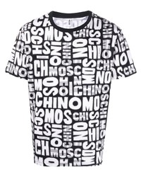 Moschino Logo Print Cotton T Shirt