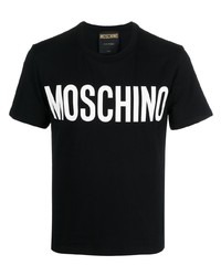 Moschino Logo Print Cotton T Shirt