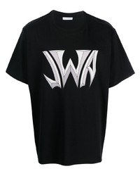 JW Anderson Logo Print Cotton T Shirt