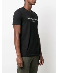 Calvin Klein Jeans Logo Print Crew Neck T Shirt