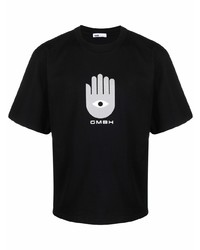 Gmbh Logo Print Organic Cotton T Shirt
