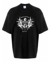 Vetements Logo Print Oversize T Shirt