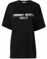 Jeremy Scott Logo Print Oversized T Shirt