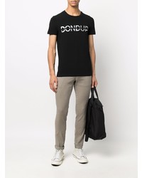 Dondup Logo Print Short Sleeve T Shirt