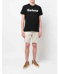 Barbour Logo Print Short Sleeve T Shirt