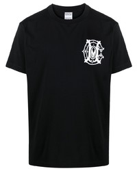 Marcelo Burlon County of Milan Logo Print Short Sleeve T Shirt