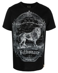 Billionaire Logo Print Short Sleeve T Shirt