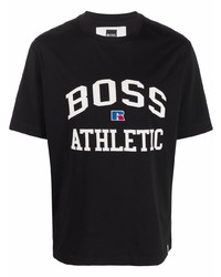 BOSS HUGO BOSS Logo Print Short Sleeve T Shirt