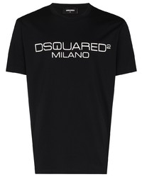 DSQUARED2 Logo Print Short Sleeve T Shirt