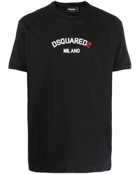 DSQUARED2 Logo Print Short Sleeve T Shirt