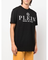 Philipp Plein Logo Print Short Sleeved T Shirt