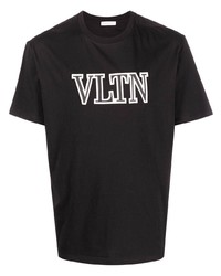 Valentino Logo Print Short Sleeved T Shirt
