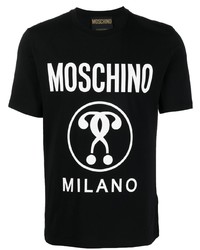 Moschino Logo Print Short Sleeved T Shirt