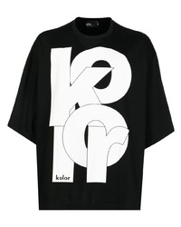 Kolor Logo Print Short Sleeved T Shirt