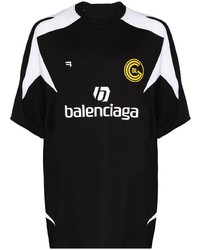 Balenciaga Logo Print Soccer T Shirt