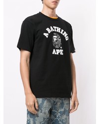 A Bathing Ape Logo Print T Shirt