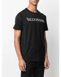 Billionaire Logo Print T Shirt