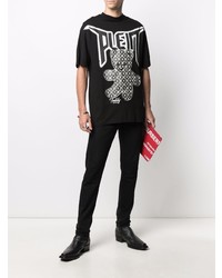 Philipp Plein Logo Print T Shirt