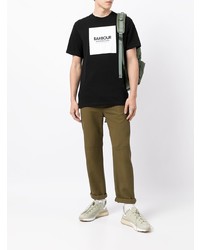 Barbour Logo Print T Shirt