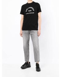 Karl Lagerfeld Logo Print T Shirt