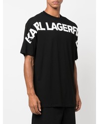 Karl Lagerfeld Logo Print T Shirt