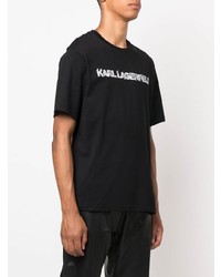 Karl Lagerfeld Logo Print T Shirt