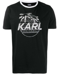 Karl Lagerfeld Logo Print T Shirt