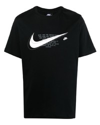 Nike Logo Print T Shirt