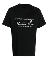 Martine Rose Logo Print T Shirt