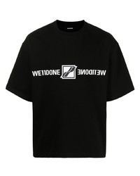 We11done Logo Print T Shirt